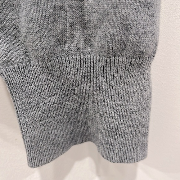 Paul Smith Jeans Cotton Crewneck in Heathered Grey Blue Details size Large - Picture 4 of 14